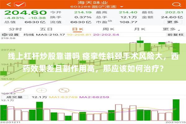 线上杠杆炒股靠谱吗 痉挛性斜颈手术风险大，西药效果差且副作用高，那应该如何治疗？