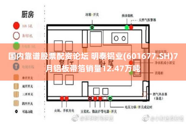 国内靠谱股票配资论坛 明泰铝业(601677.SH)7月铝板带箔销量12.47万吨