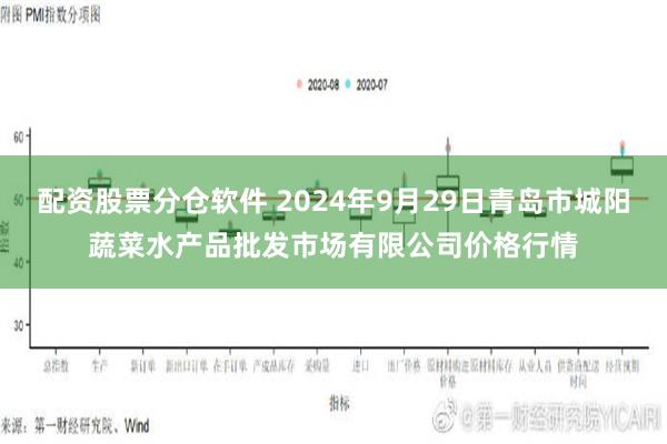 配资股票分仓软件 2024年9月29日青岛市城阳蔬菜水产品批发市场有限公司价格行情