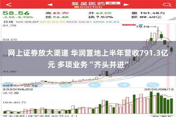 网上证劵放大渠道 华润置地上半年营收791.3亿元 多项业务“齐头并进”